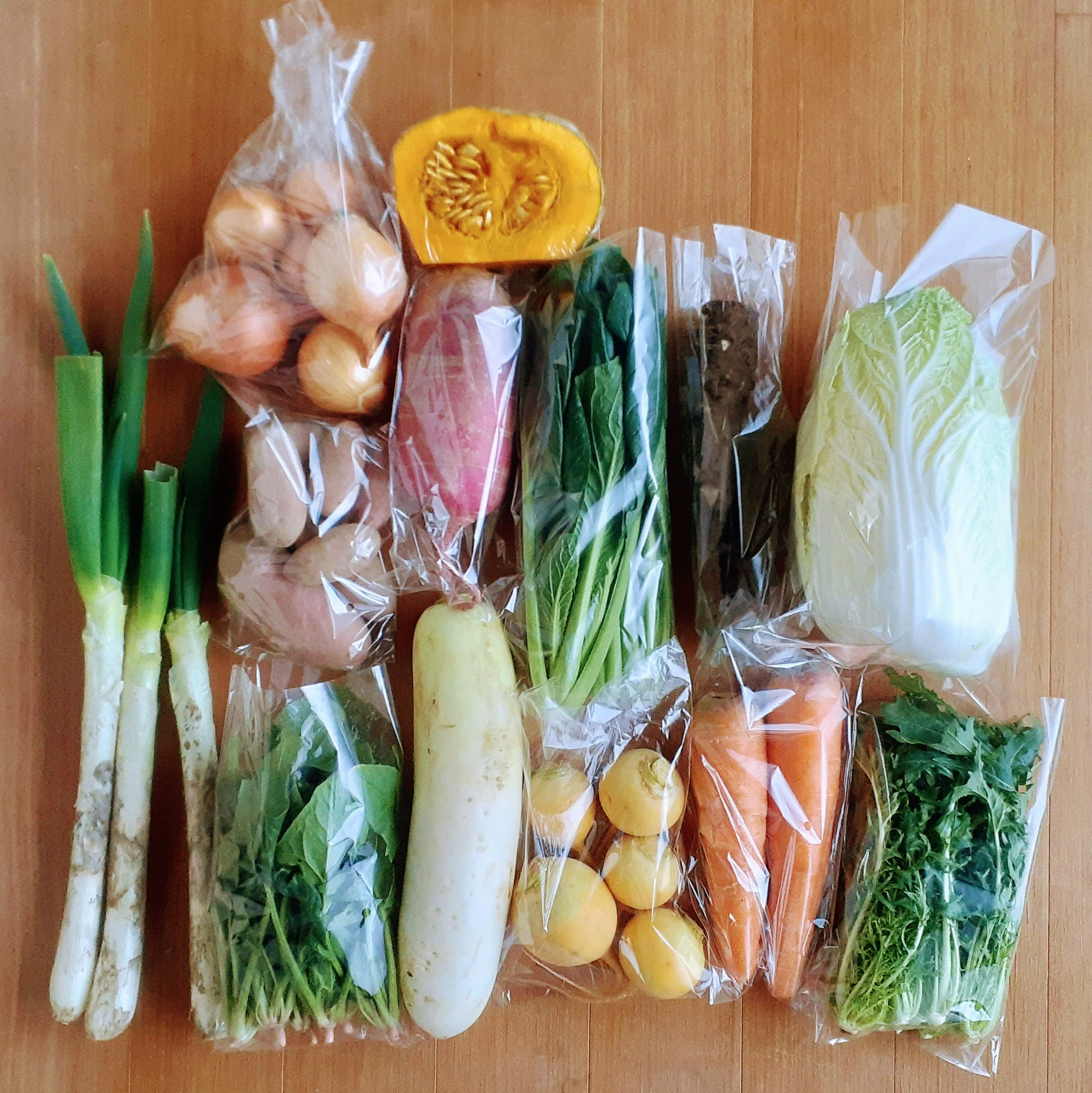 農園受取り】信州四賀より里山の旬野菜セット – たべくら農園